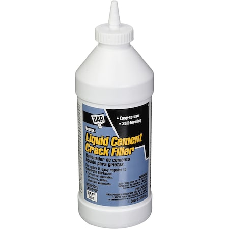 Dap Liquid Cement Crack Filler-Quart Bottle, 6PK SLCD37584-6pk